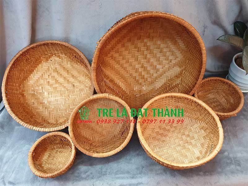 Thúng Tre Trang Trí